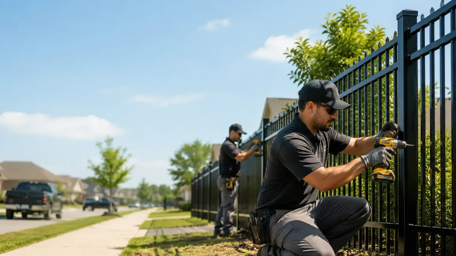 Metal Fence Installation in Westmont, IL